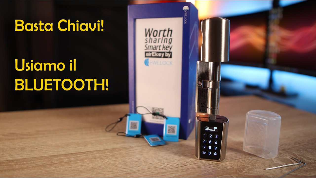 Le chiavi sono ancora necessarie? - SERRATURA SMART card WeLock Recensione