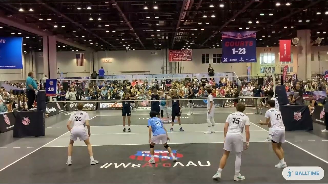 Bay to Bay 17-1 vs MKE Sting 17 - 2024 AAU National Championships - 17 Open Semi Final