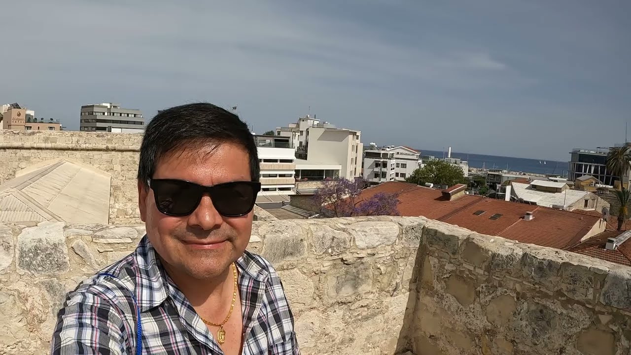 Limassol Marina And Lemesos Castle - Limassol, Cyprus. May 2025