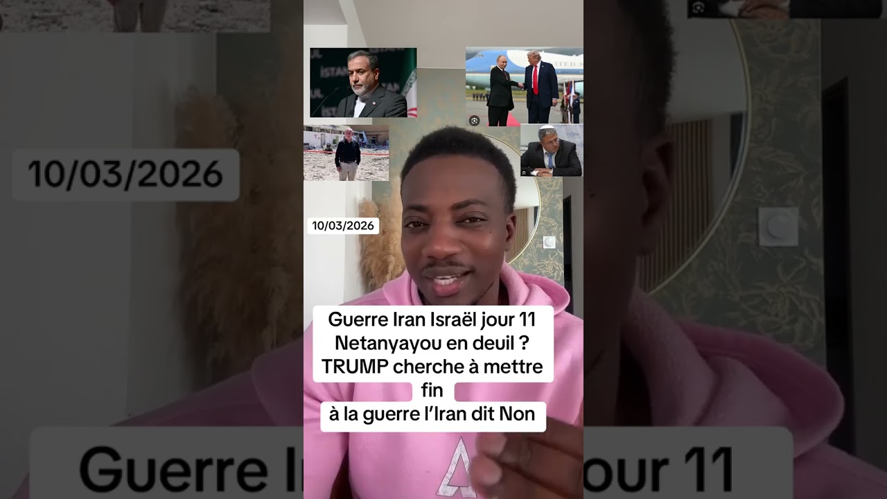 #gousselatv guerre contre l'Iran et Israël 11 jour 