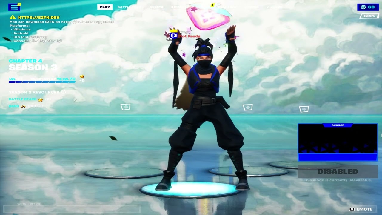 Fortnite Dance Video for TikTok by 7mga // Custom Background :D