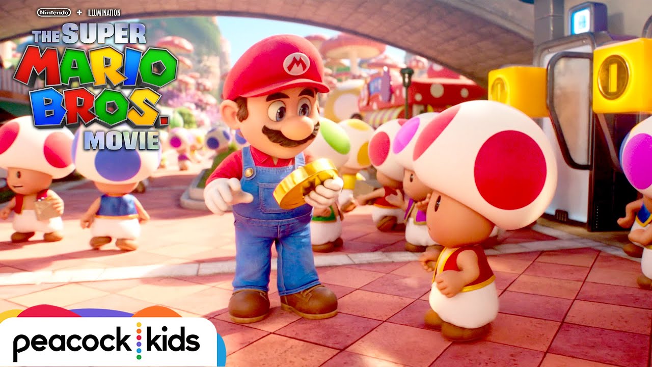 🍄 Toad Brings Mario to the Mushroom Kingdom [Official Clip] | THE SUPER MARIO BROS. MOVIE