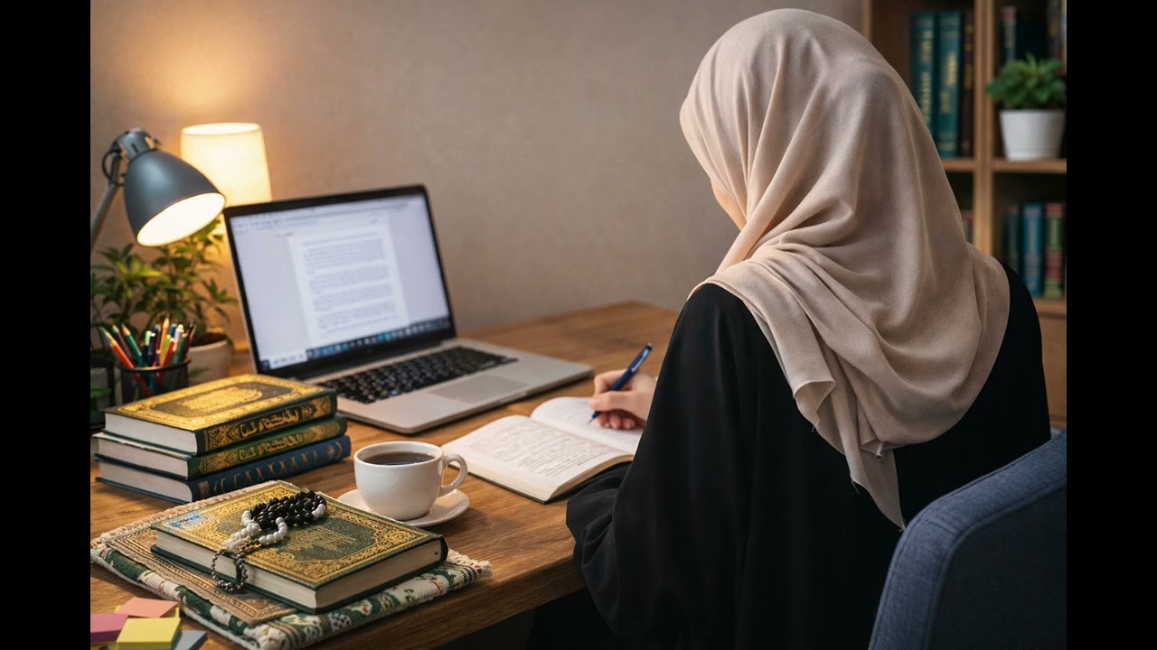 Study with me || Días de estudio || Khadija Saavedra