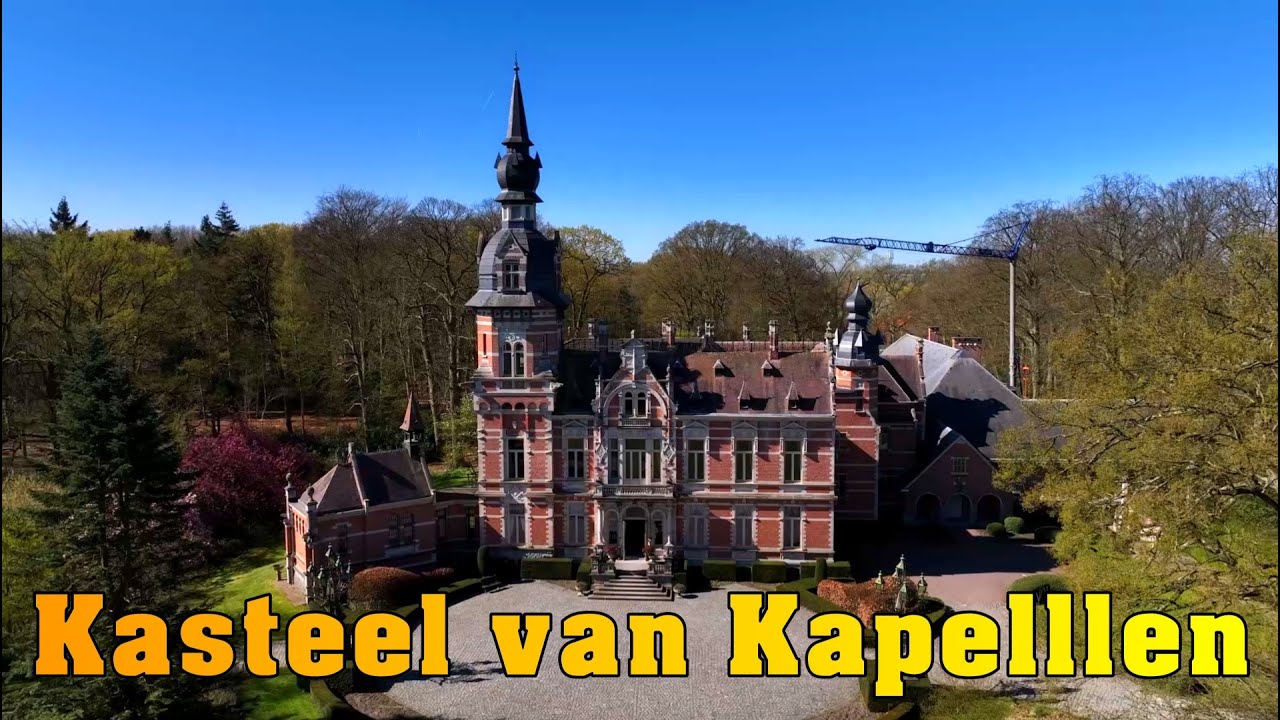 🏰 Kasteel van Kapellen 🇧🇪 vanuit de lucht in verbluffend 4K!