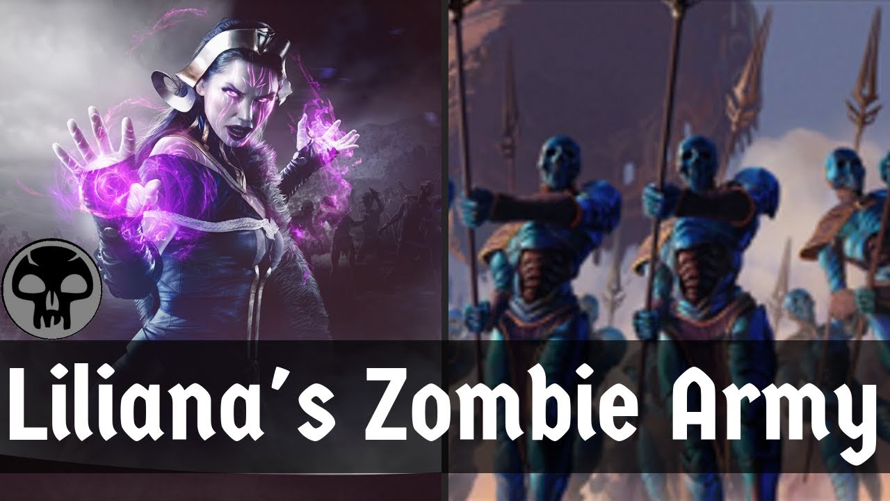 LILIANA'S ZOMBIE ARMY!!  Zombie Deck (Liliana Dreadhorde General + Dreadhorde Invasion) | MTG Arena