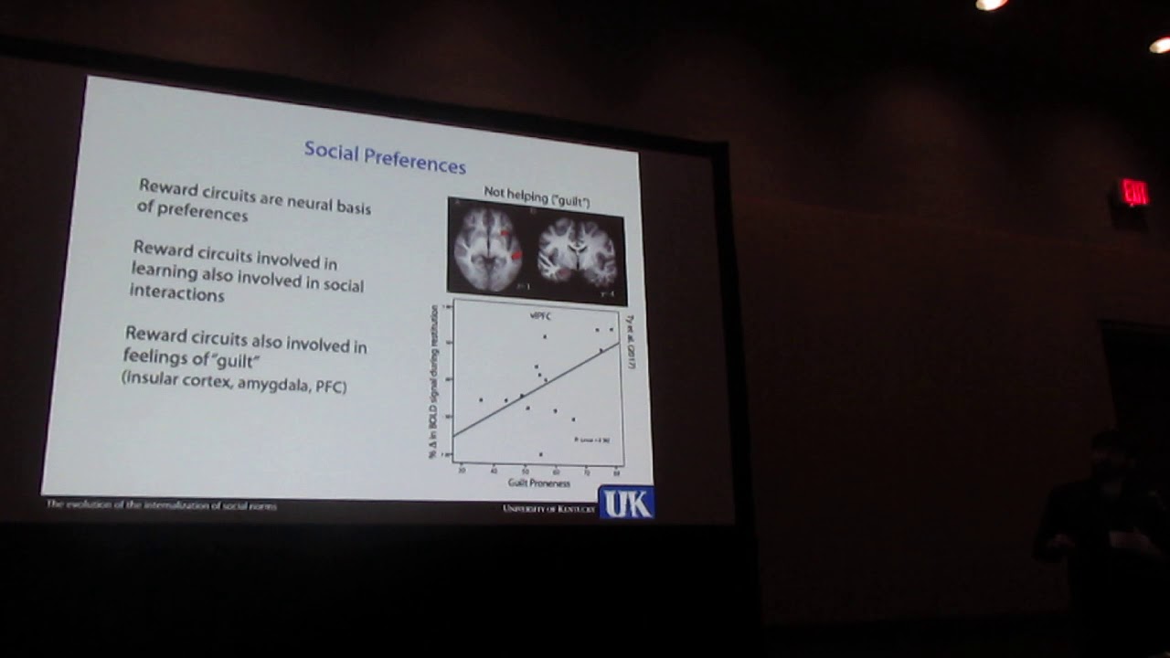 Van Cleve: Why are we guilty? The evolution of internalization of social norms