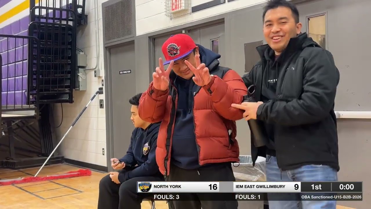 NORTH YORK vs IEM EAST GWILLIMBURY U15 - OBA Sanction - B2B 2026 - Game 3