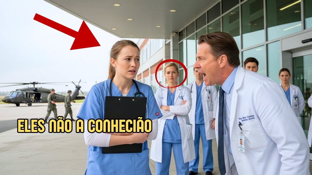 Eles Zombaram da ,Enfermeira Errada — Até Que o Helicóptero do Exército Pediu CHOCOU Todos