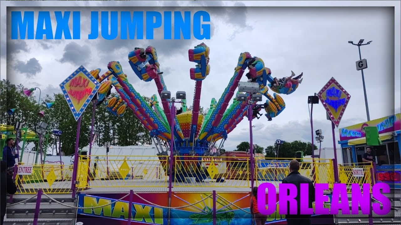 Maxi Jumping Fête Foraine D'Orléans 2024