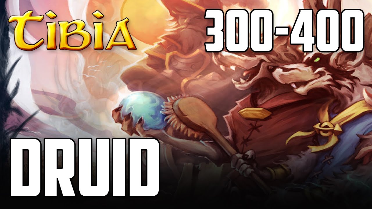 DRUID 300-400LVL. - Tibia - Moja przygoda elder druidem 300-400 - DAMORA