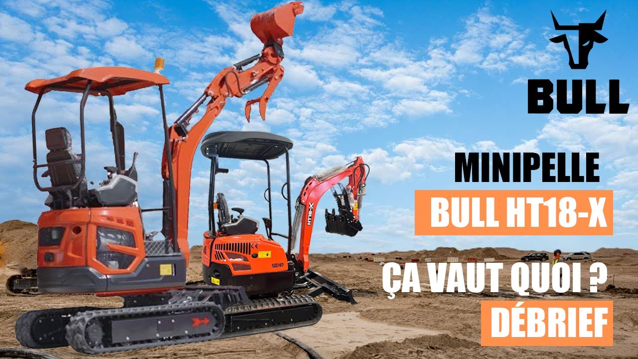 Minipelle BULL HT18-X  : ÇA VAUT QUOI? Debrief.