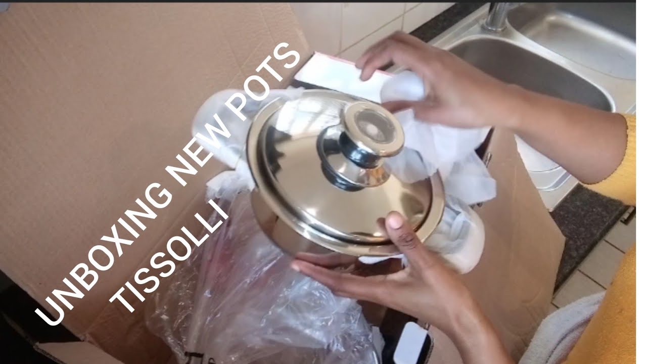 Unboxing Tissolli Stainless Steel Cookware | New Cooking Pots | Anesi T