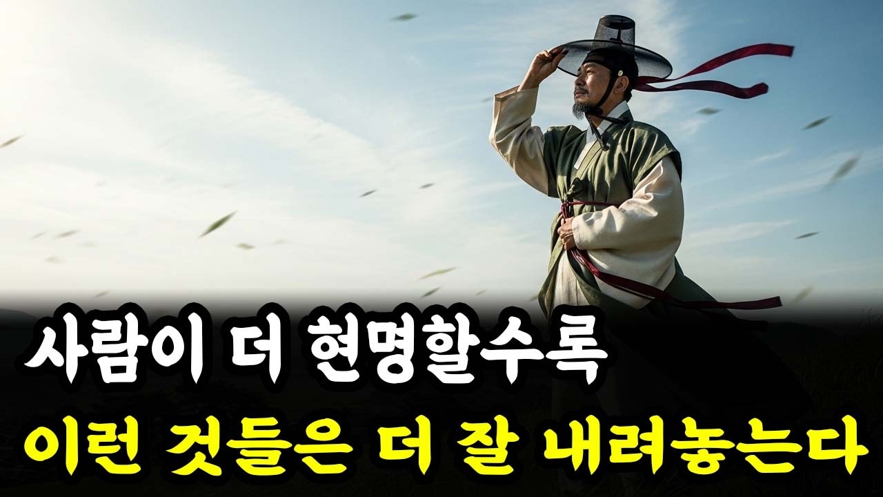 사람이 더 현명할수록, 이런 것들은 더 잘 내려놓는다 | 인생 철학 | 고인의 가르침
