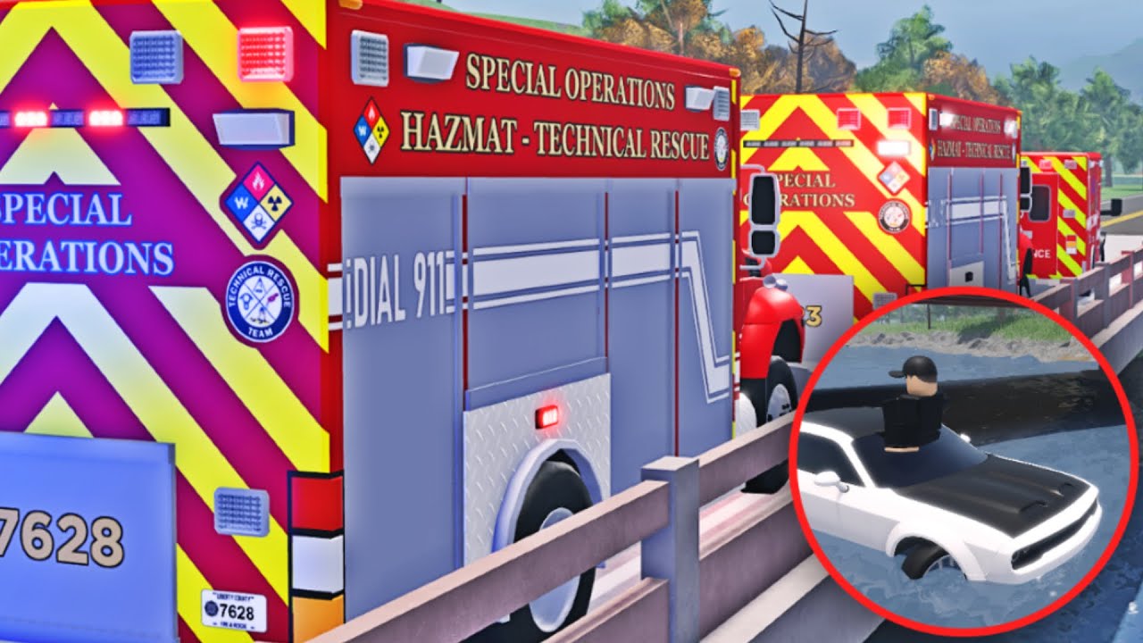 Man Crashes into River.. Had to Call SPECIAL OPERATIONS! | Emergency Response: Liberty County