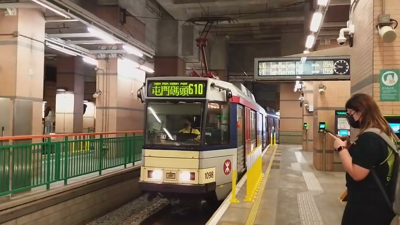 【朝早特餐】#輕鐵第三期列車 @610 (1098+1094) | 元朗至洪水橋 (元朗至屯門碼頭 Part 1/3) 【輕便鐵路系列 - 靈燈日常】