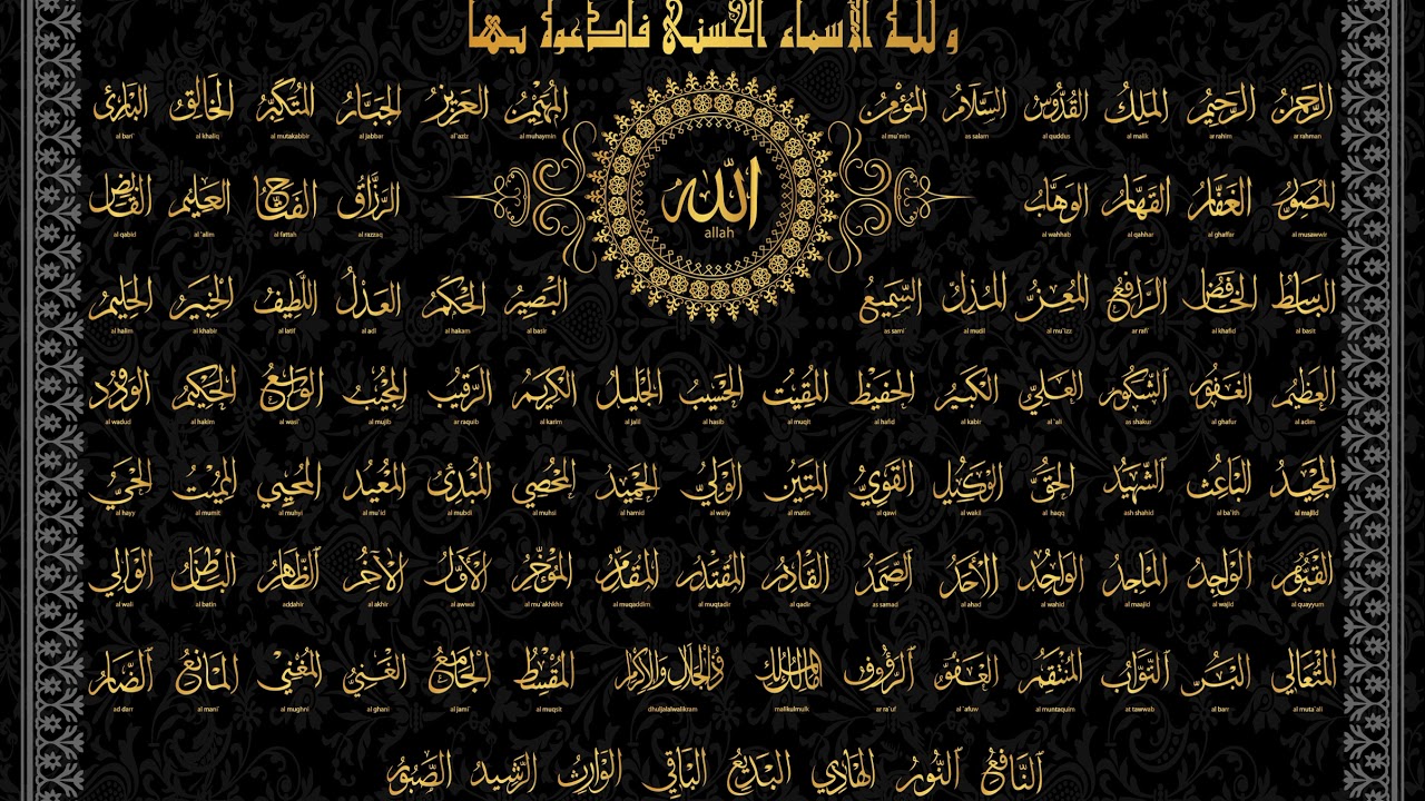 {وَلِلَّهِ الأَسْمَاءُ الْحُسْنَى فَادْعُوهُ بِهَا} معاني اسماء الله الحسنى