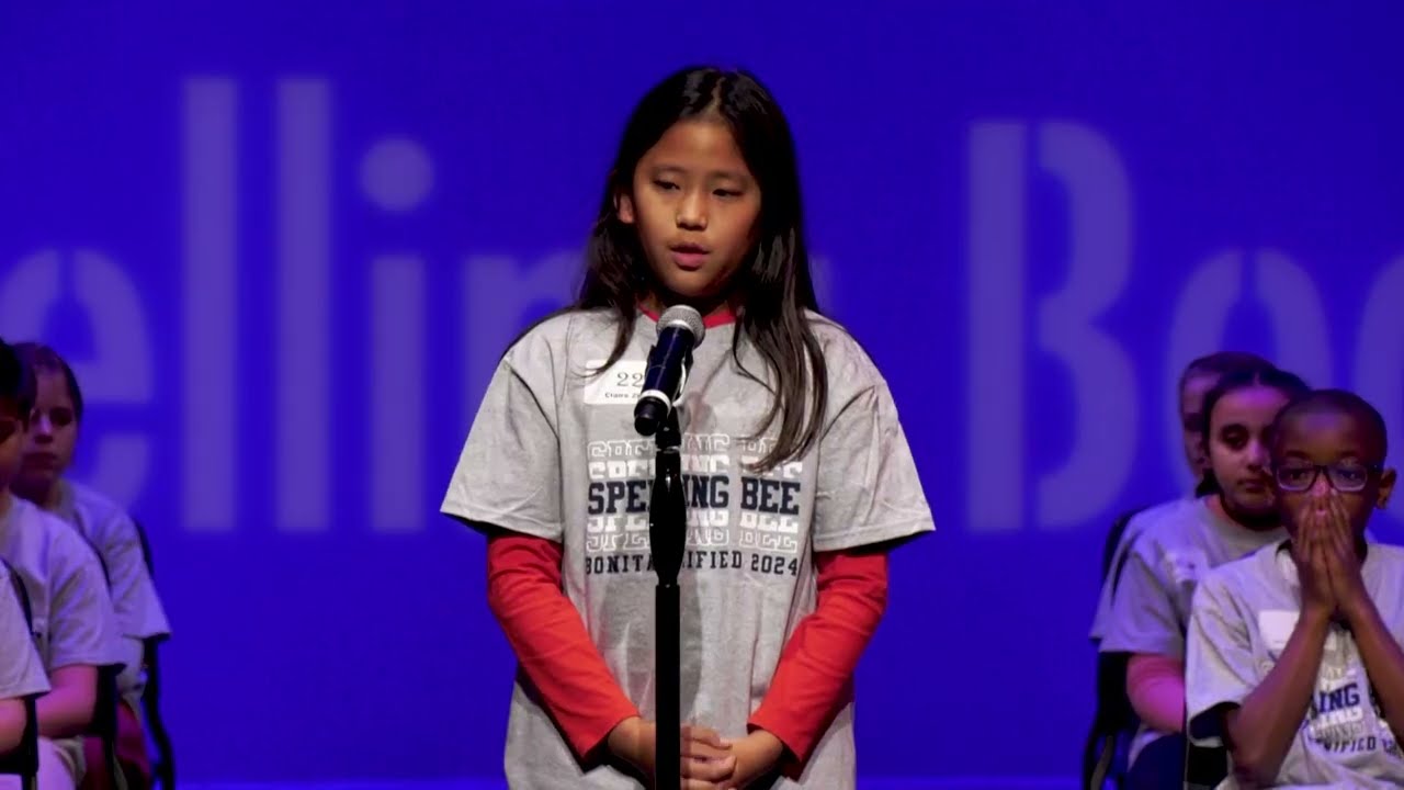 Bonita Unified School District 18th Annual Spelling Bee 2024