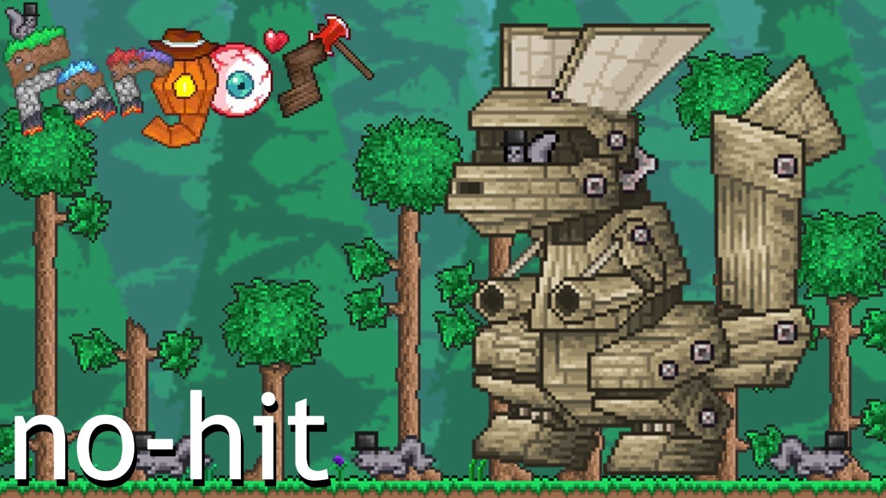 TERRARIA ETERNITY MODE NO-HIT - Champion Of Timber