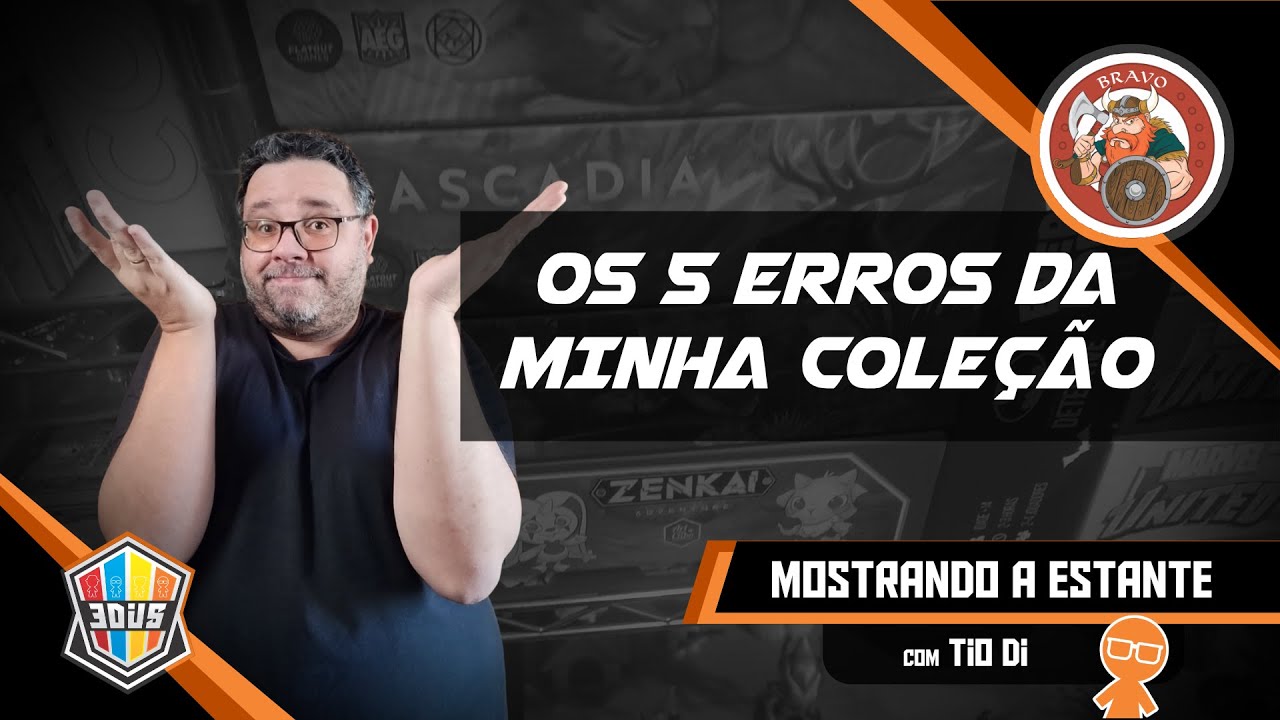 Os 5 ERROS da minha coleção!