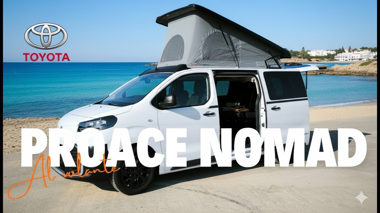 Al volante del Toyota Proace CAMPER Nomad 2025 ¿La furgoneta camper definitiva? / SuperMotor.Online