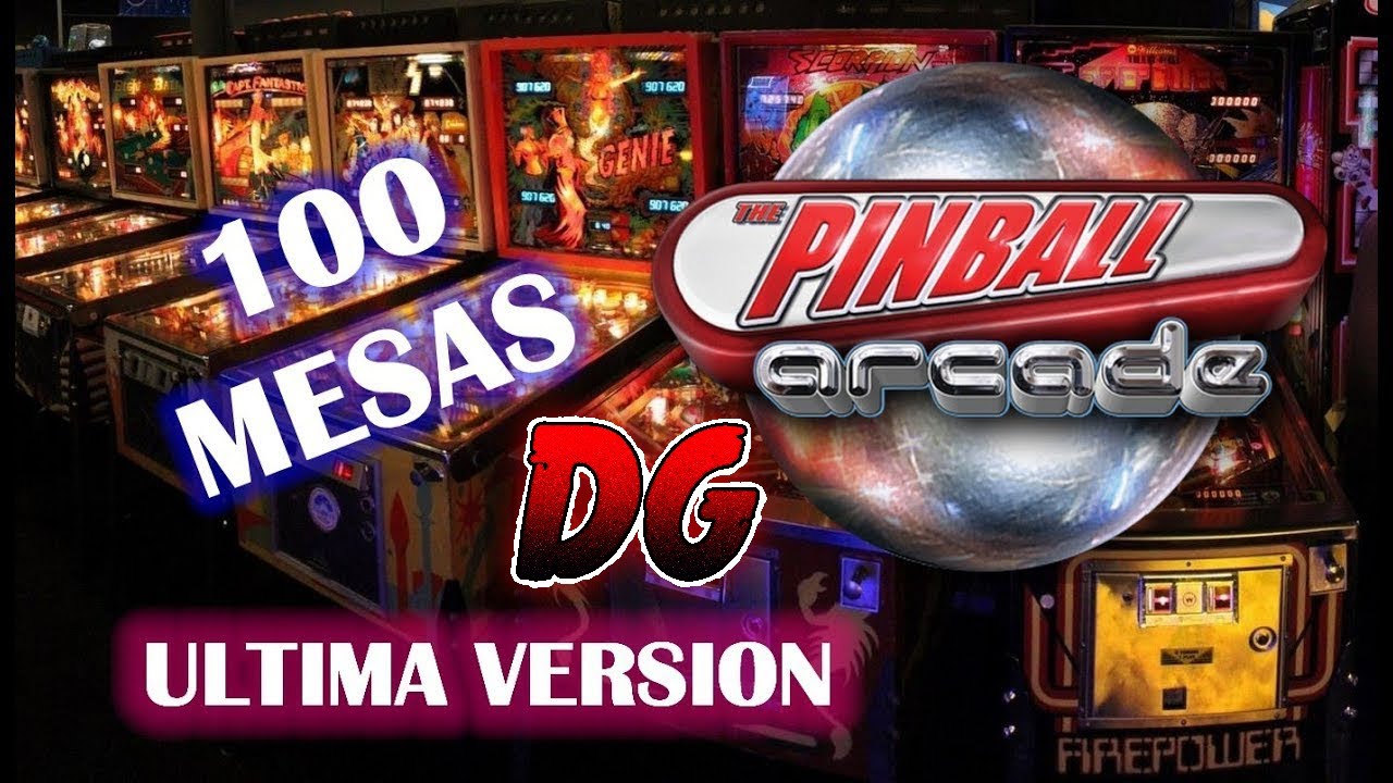 DESCARGA PINBALL ARCADE COMPLETO 100 MESAS DENIS GAMER PC
