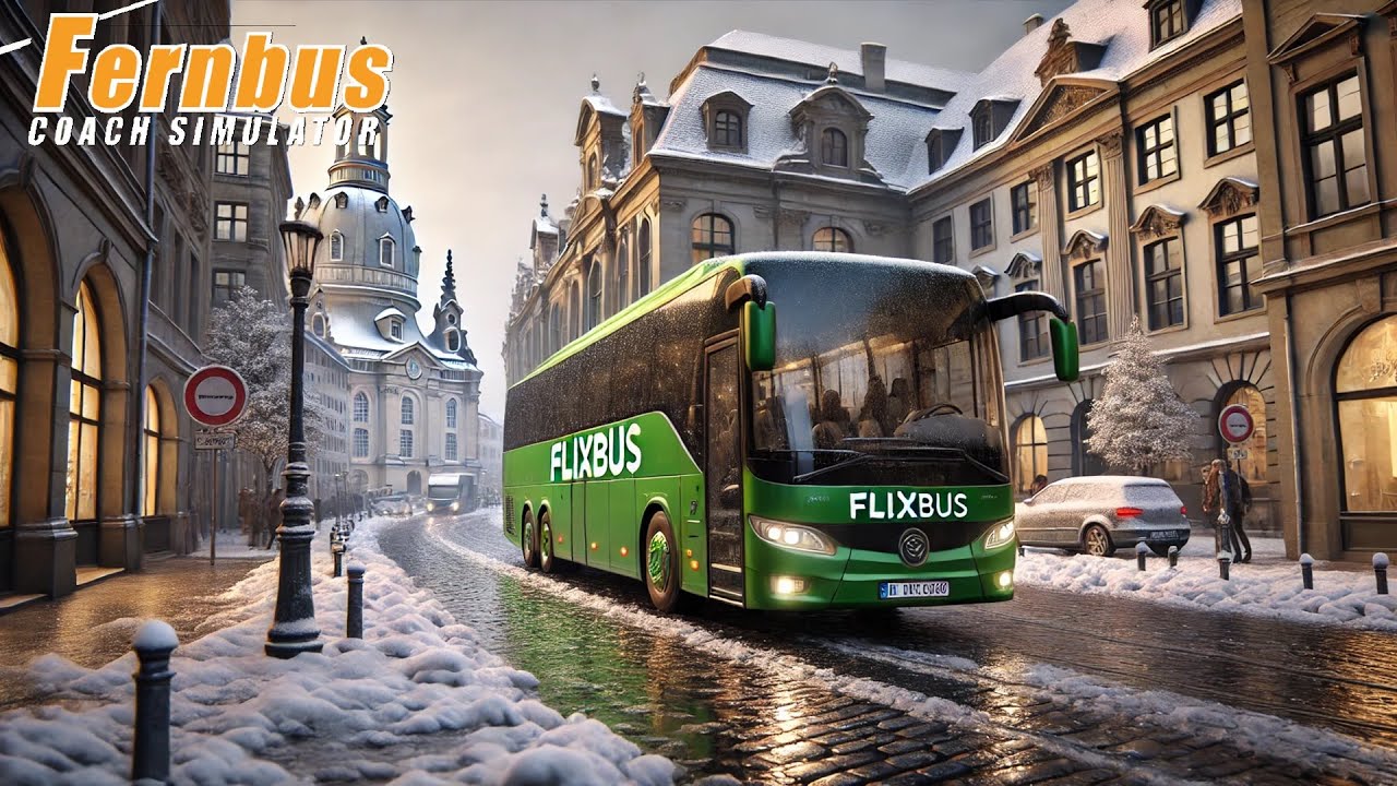 Fernbus Simulator | NEW Setra Top Class S 517 HDH | Wroclaw - Dresden | Relaxing Scenic Gameplay