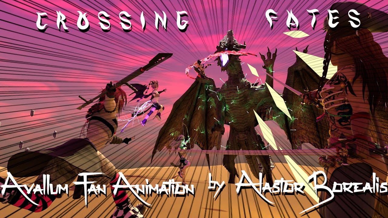 【 VTuber Fan-Animation】Avallum - Crossing Fates 3D Animation