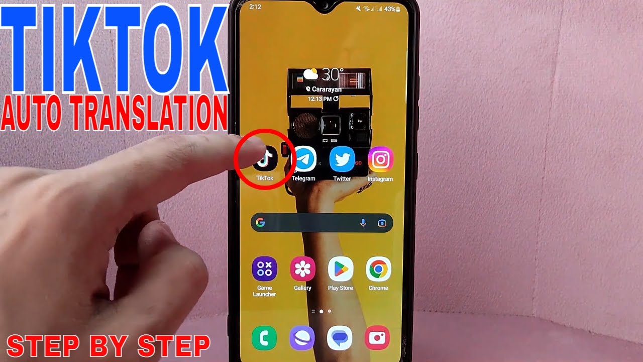 ✅  How To Turn On Auto Translation On TikTok 🔴