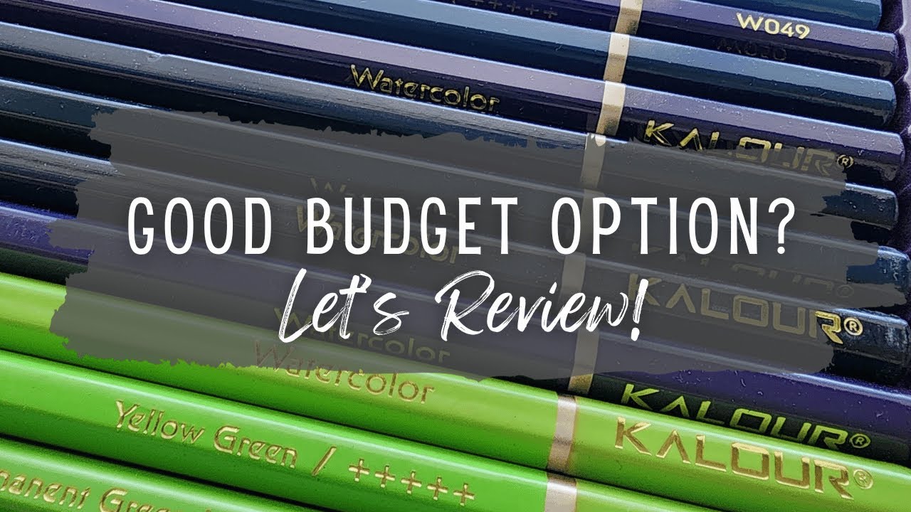 Kalour Premium Watercolor Pencil Review | Are these the Best Budget Ones So Far?