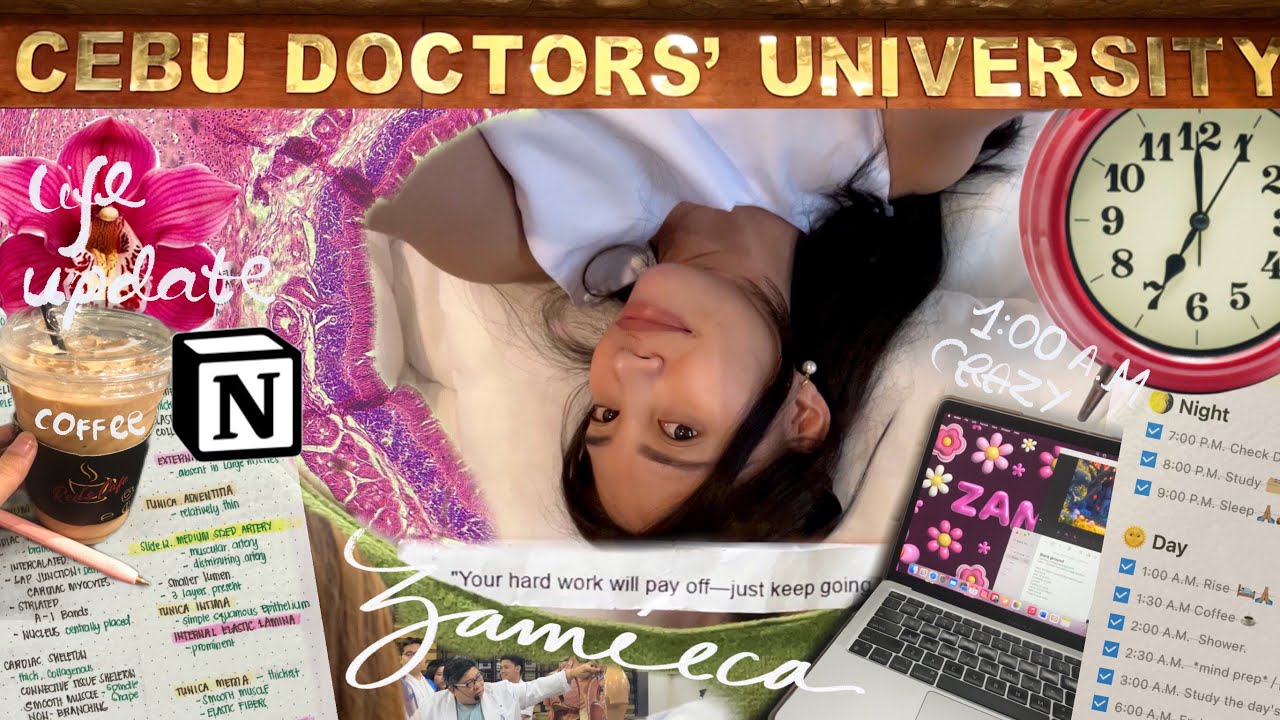 ATYPICAL Day in a Life of a MedStudent   🕐👀⚰️☕️📍 Cebu Doctors' University | Zamieca Paña