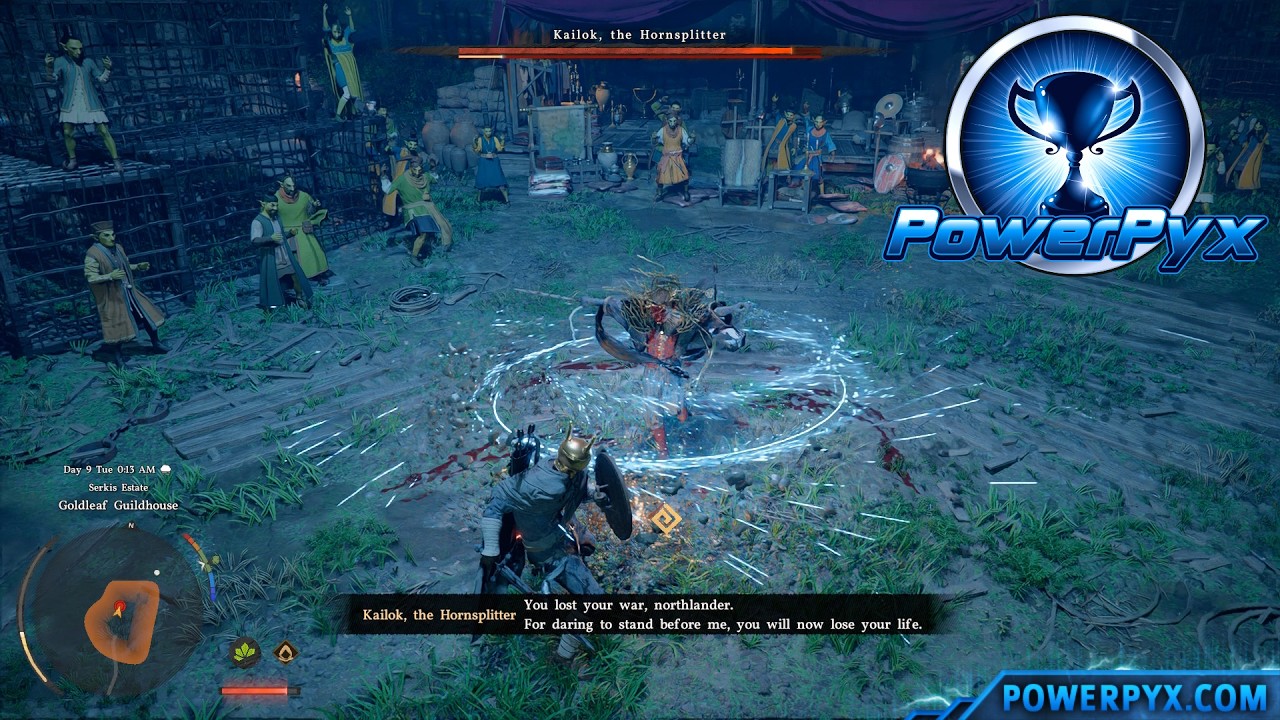 Багровая пустыня - Бой с боссом Кайлоком, Рассекателем рогов