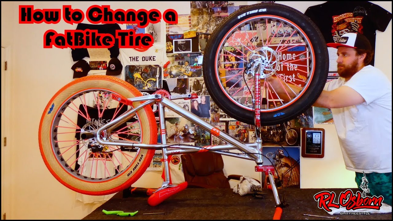How to Change the Tires on your Fat Bike:  Using the SE Racing Fat Quad