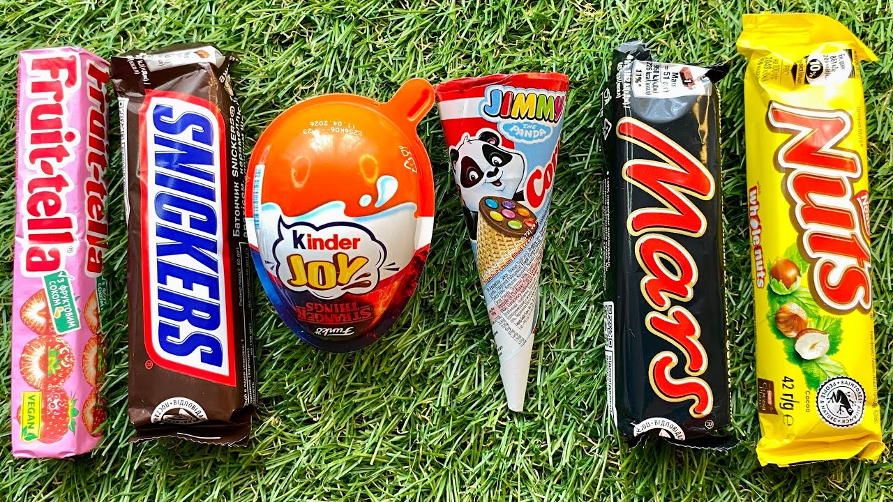 Lollipops Unpacking ASMR 🍭 Satisfying Video | Chupa Chups Surprise, Kinder Joy and Chocolate
