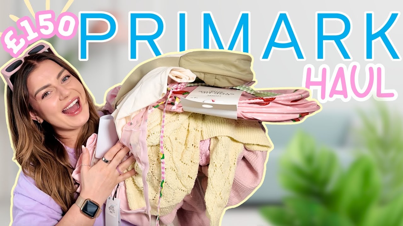 🌺 £150 SUMMER PRIMARK HAUL 🌴☀️ BIKINIS, HOMEWARE, PJS & MORE!  🥥🏝️ | Lucy Flight