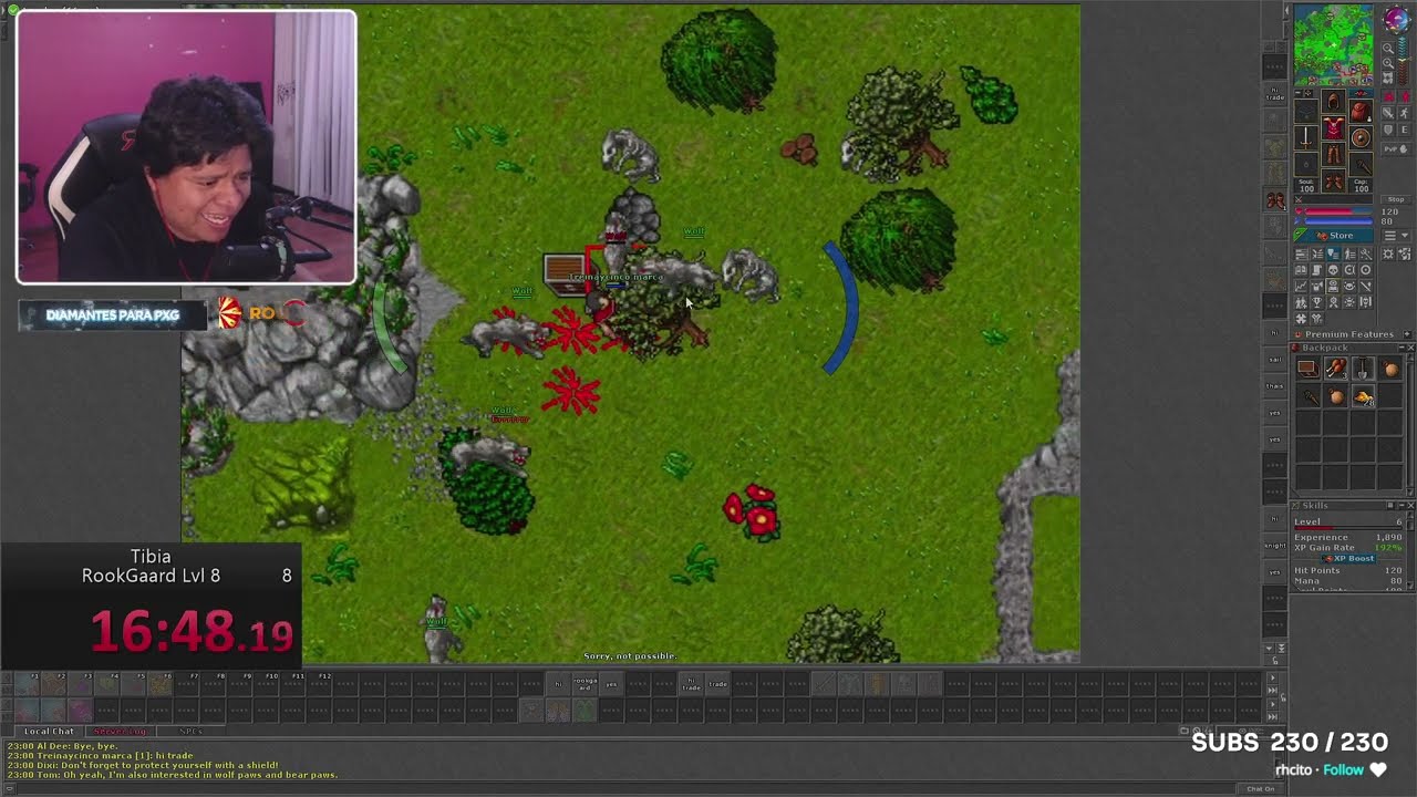 Tibia Rookgaard Speedrun (32:54)