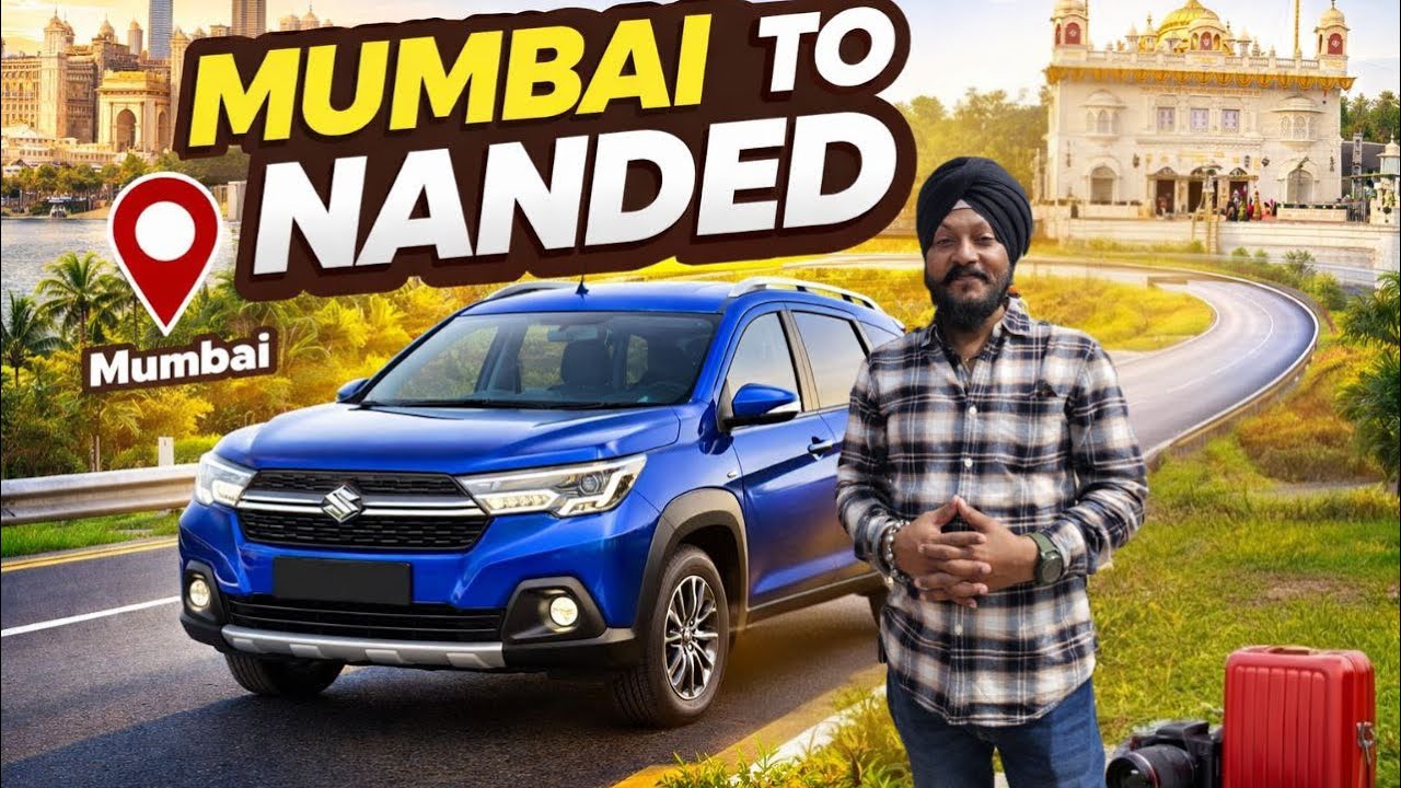 Panvel to Nanded by Car | Family Road Trip | Hazoor Sahib Darshan