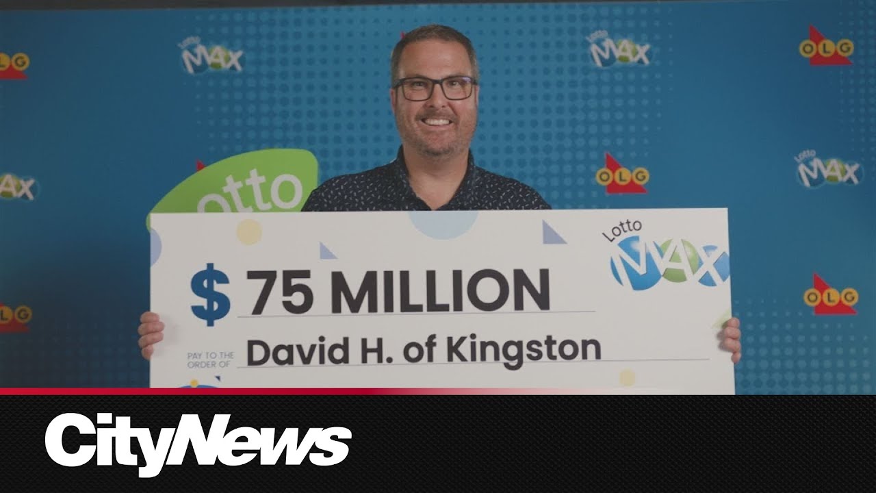 Kingston man becomes biggest Ontario Lotto Max winner with $75M jackpot
