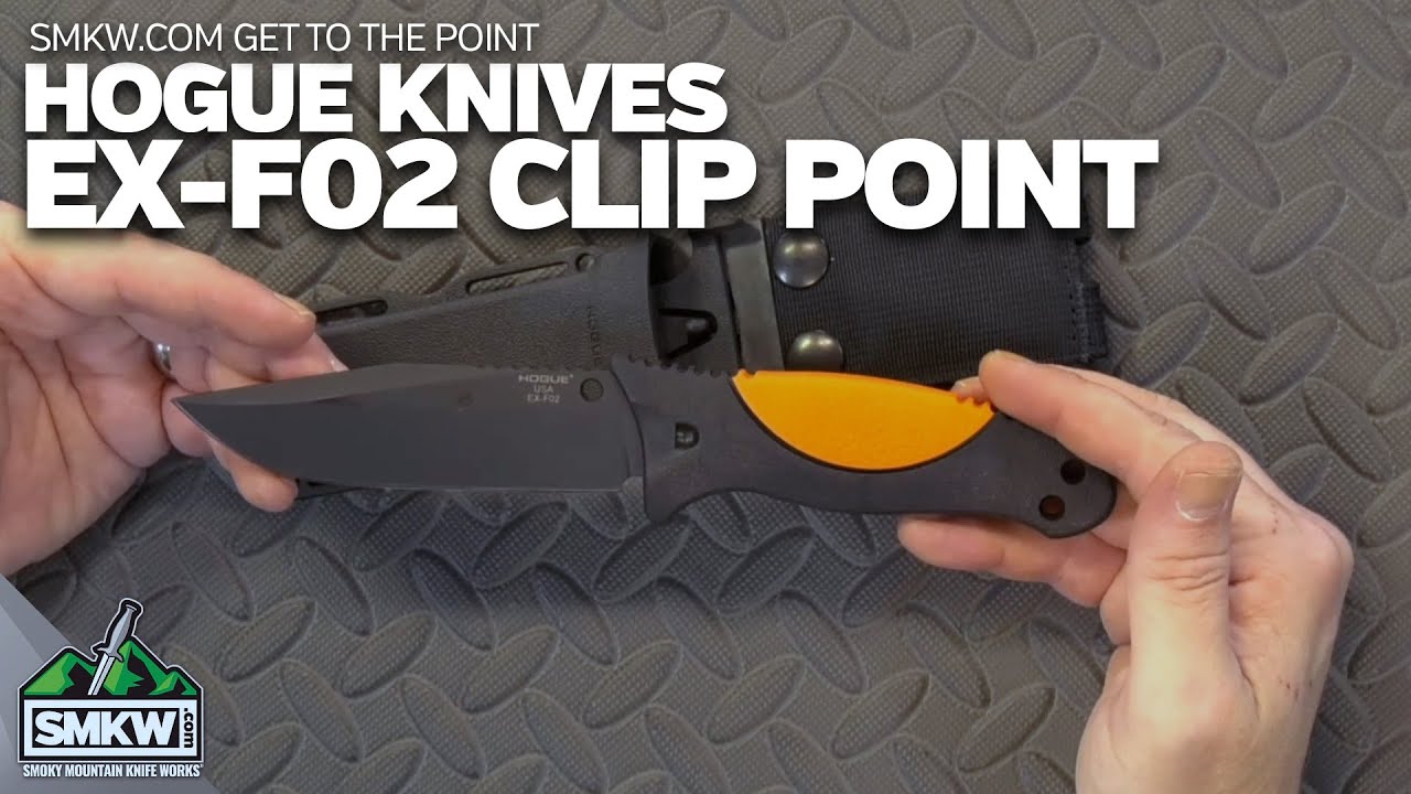 SMKW Get to the Point: Hogue EX-F02 Clip Point