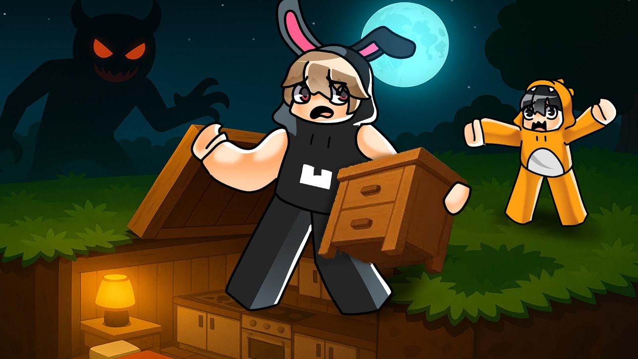AKU RENOVASI BUNKER UNTUK BERSEMBUNYI DARI SETAN!!