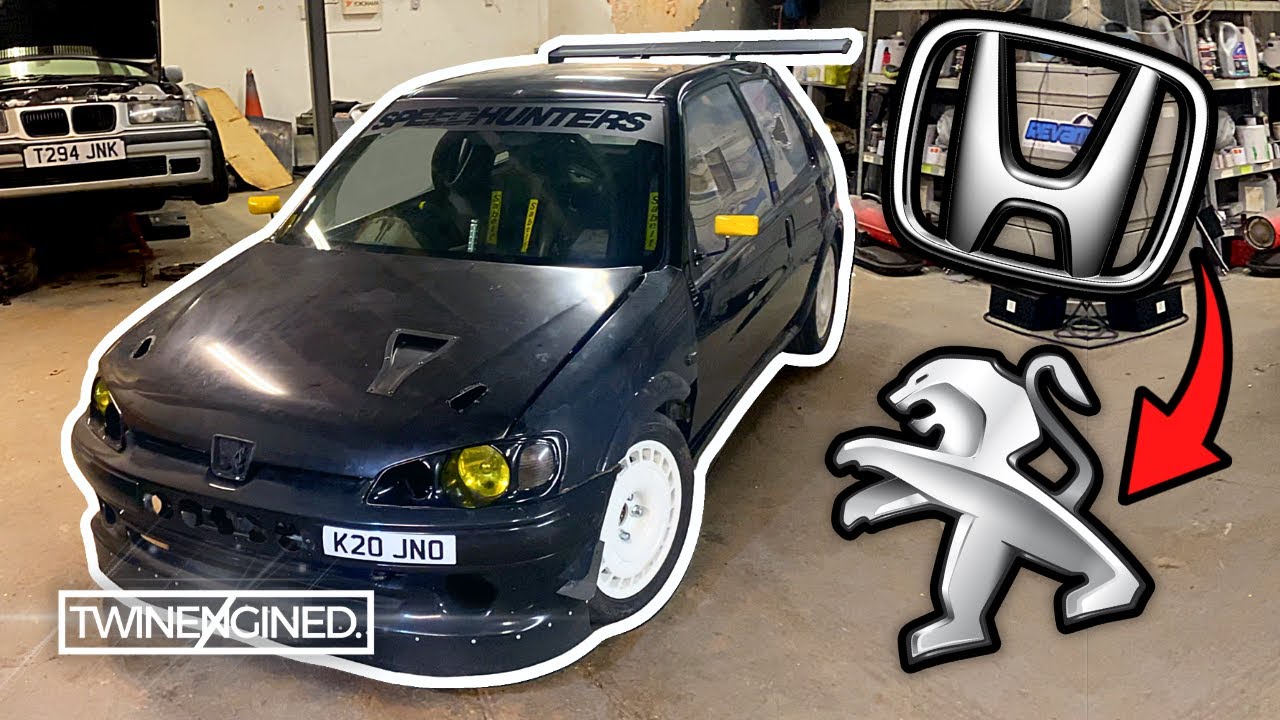 PEUGEOT 106 с двигателем HONDA K20
