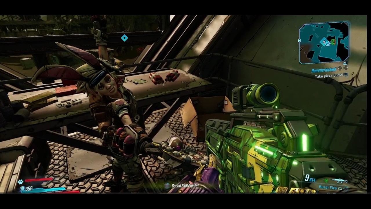 Bordelands 3  - RescuE Hammerlock, Follow Brick, meet Crunk Bunny