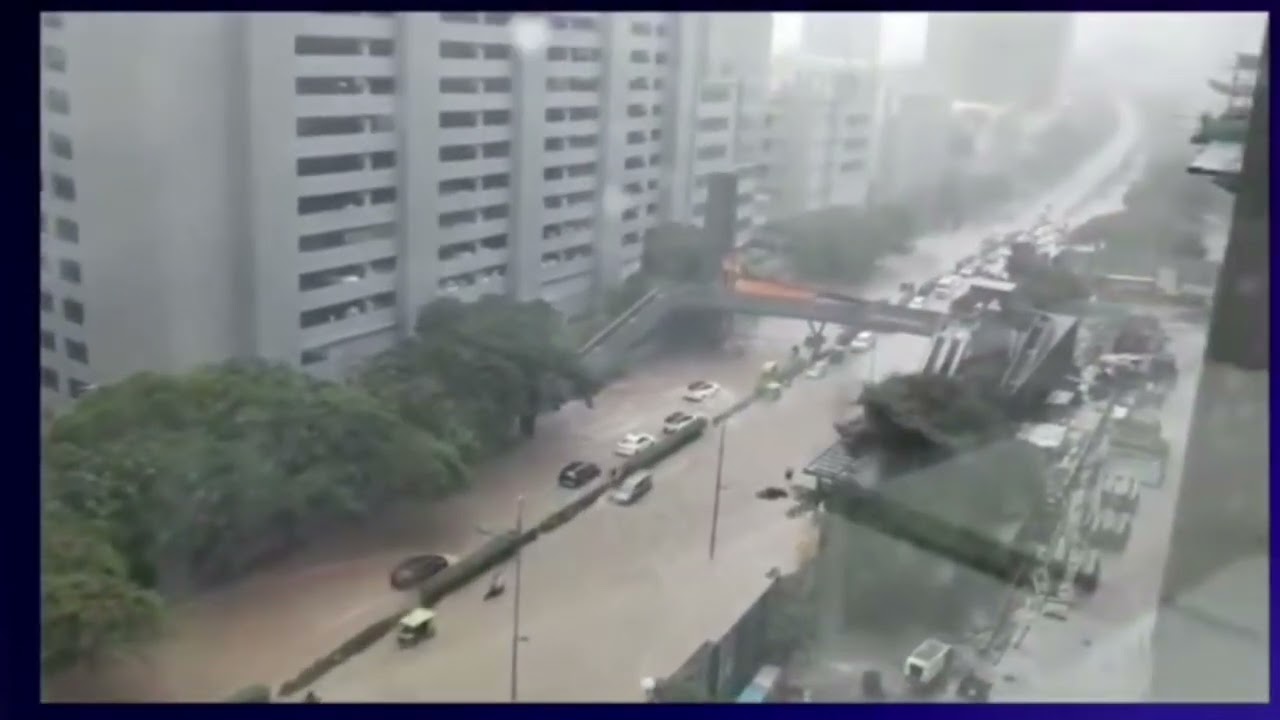 Manyata Tech Park Water Logging inside