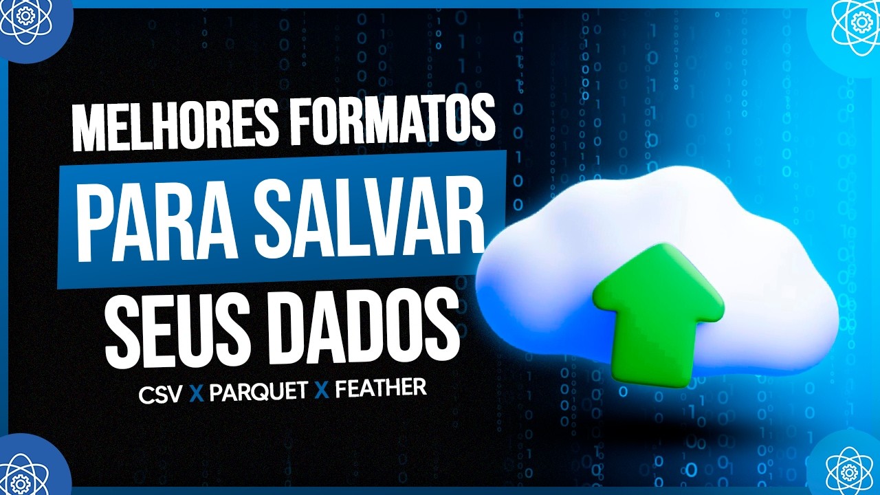 Melhores Formatos para Salvar seus Dados csv x parquet x feather