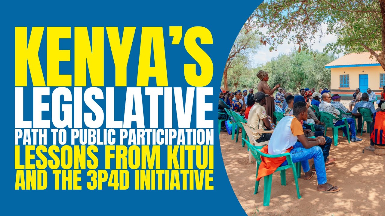 The Civic Caffé - Kenya’s Legislative Path to Public Participation: Conversation from Kitui County