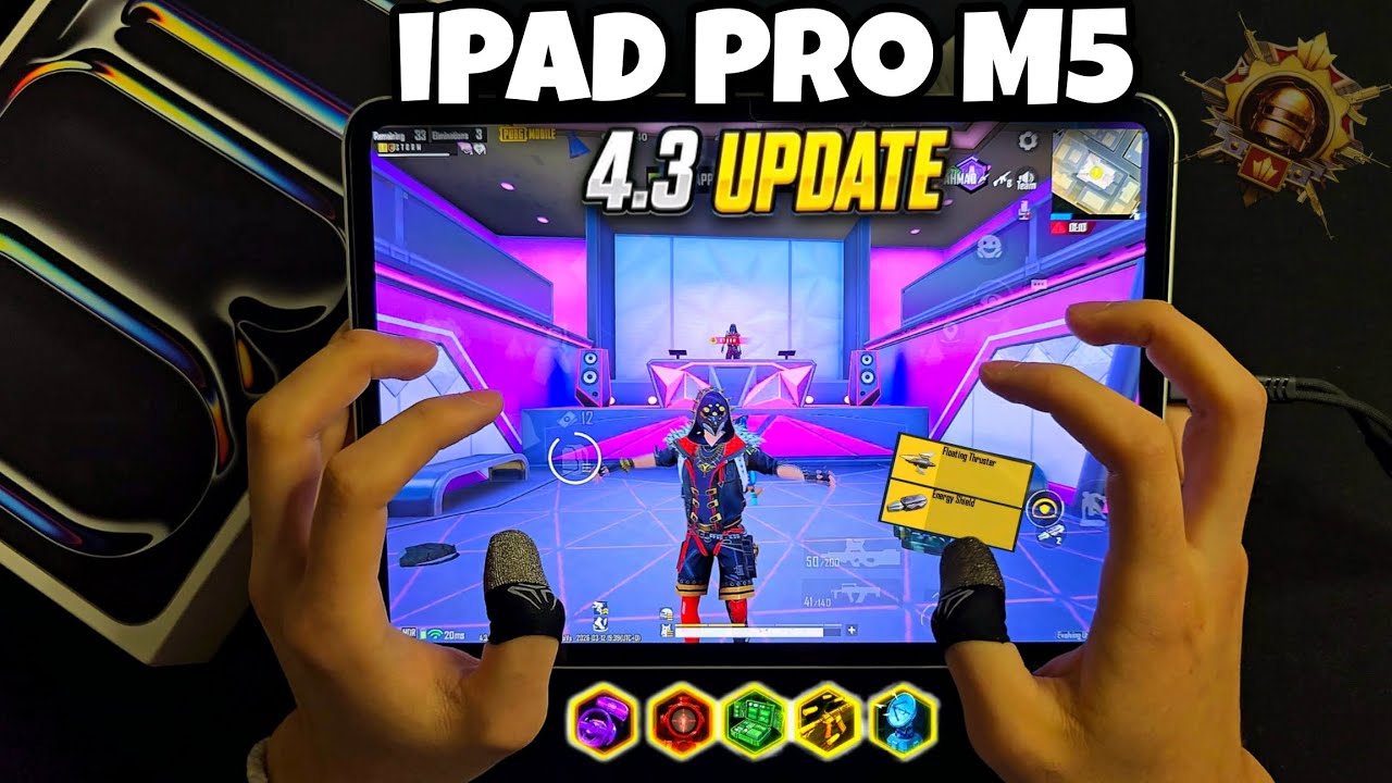 iPad Pro M5 😍 4K Full HD PUBG TEST + HANDCAM GAMEPLAY / SENSITIVITY AND CONTROL CODE? 🤩🔥