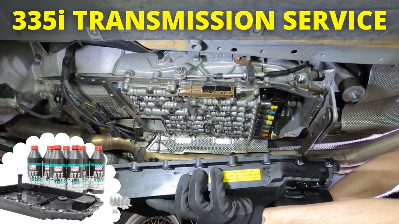 How to: 335i Transmission Drain/Flush and Filter Replacement (Transmission Service)