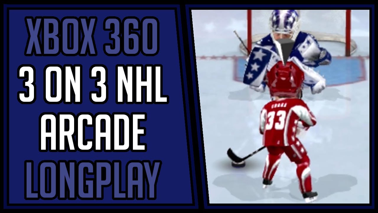 3 on 3 NHL Arcade | Xbox 360 | Longplay | Walkthrough #24 [4Kp60]
