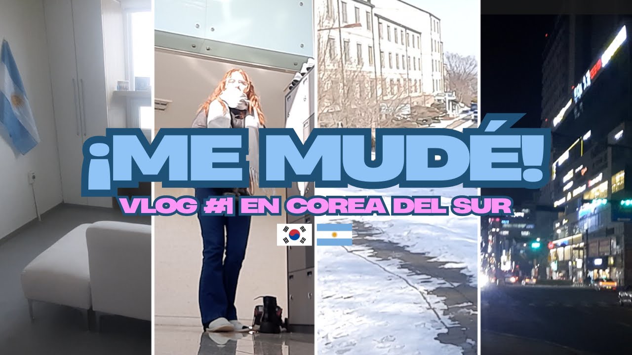 ¡ME MUDÉ SOLA EN COREA DEL SUR! 🇰🇷❤️ | Vlog #1