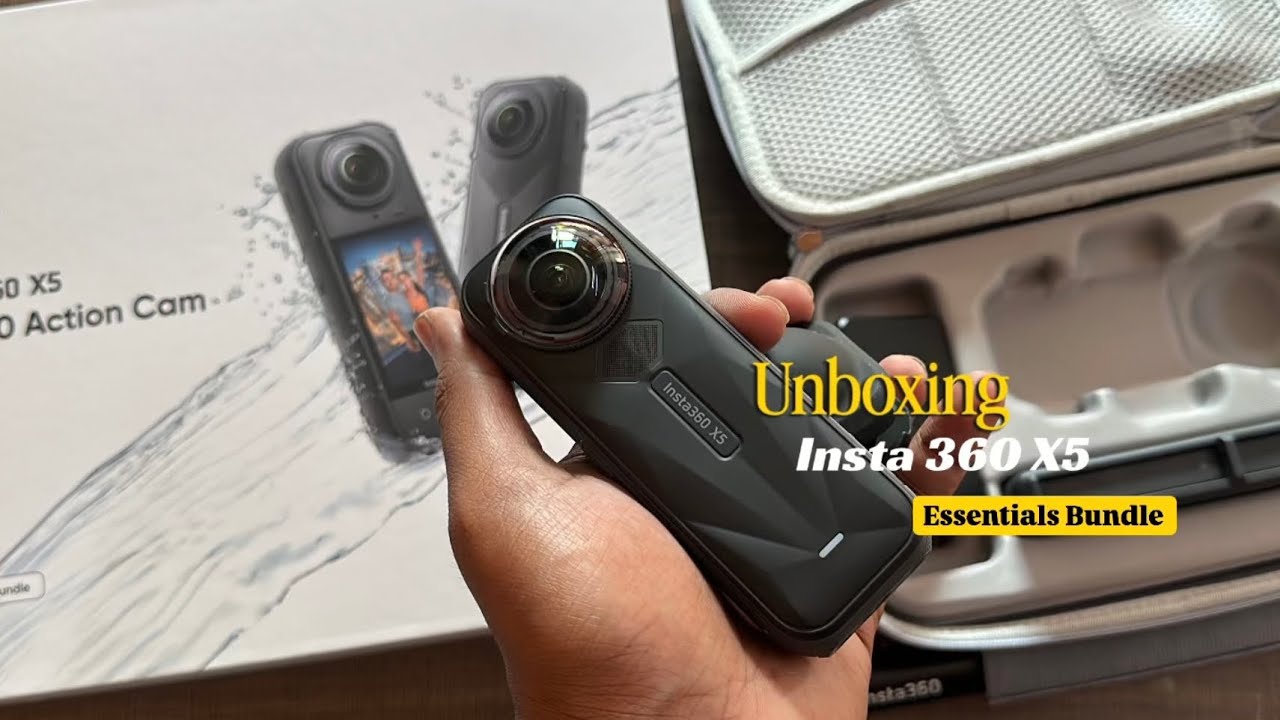 Insta360 X5 Essentials Bundle Unboxing | Everything You Get in the Insta360 X5 Essentials Bundle!
