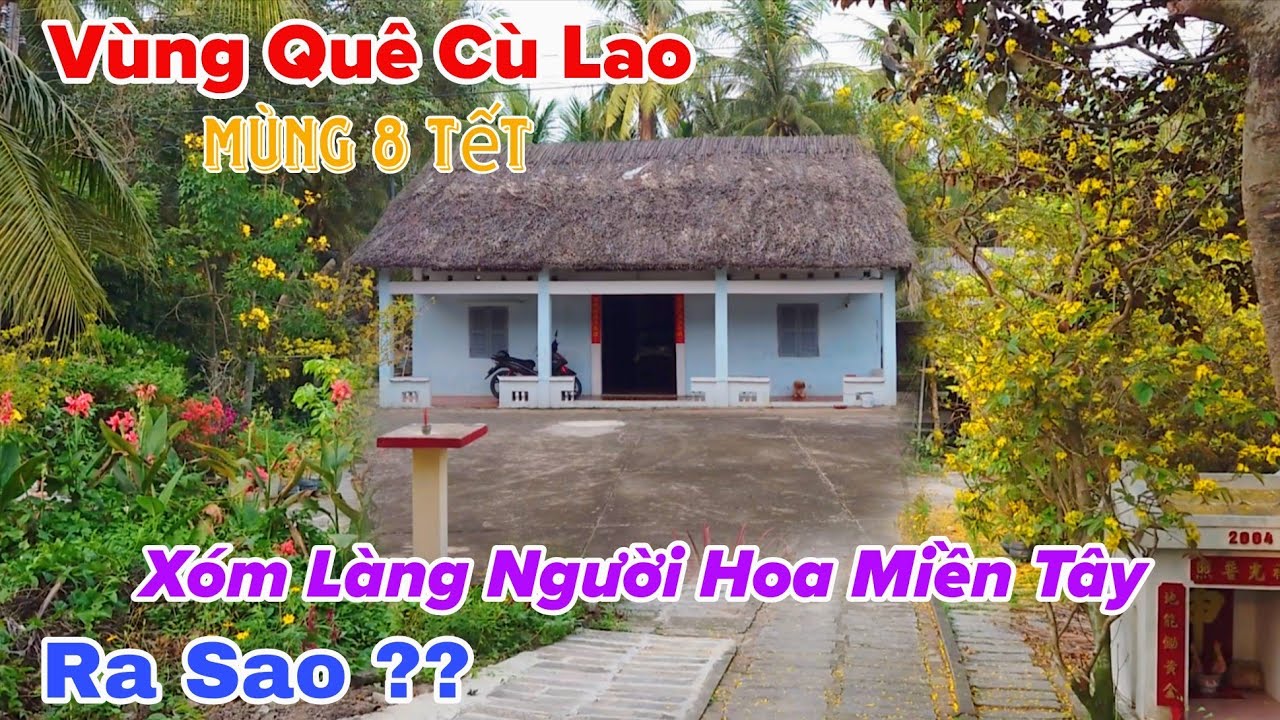 Xóm Làng Người Hoa Ở Miền Tây Trên Cù Lao Tắc Cậu Những Ngày Sau Tết Ra Sao?